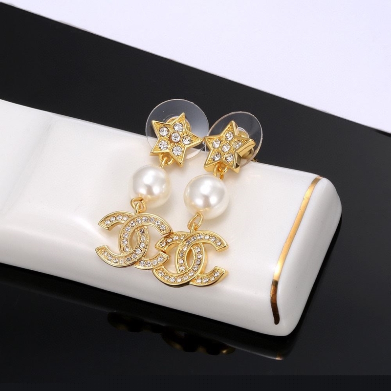 Ch*el earrings